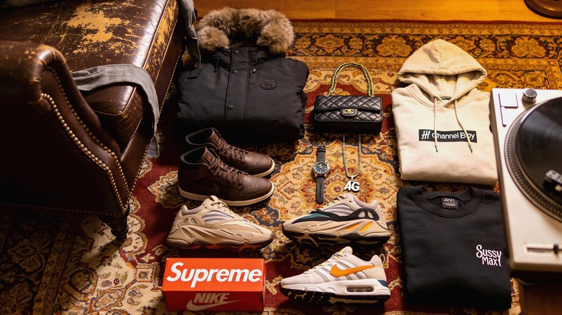 Haul primeira linha — Supreme, Nike, Yeezy, Chanel