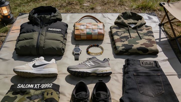Outdoor haul Nike, New Balance, camo hoodie